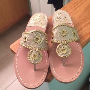 Gold  Jack Rogers Hampton’s NEW